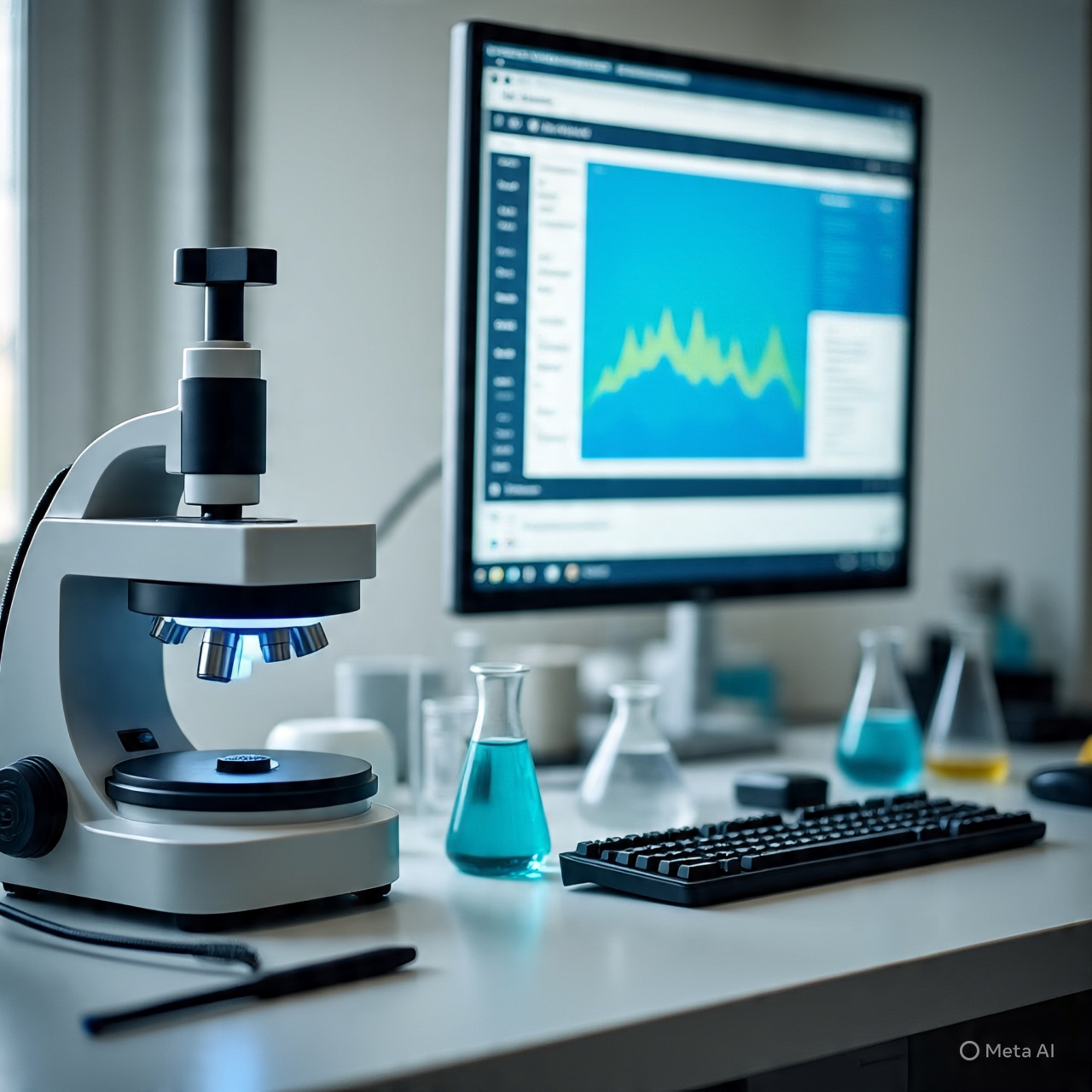 Microscopy and digital analysis workstation